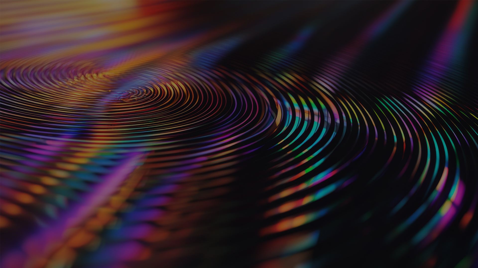 An abstract image of various hues depicting the all-pervasive nature of GenAI.